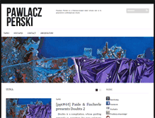 Tablet Screenshot of pawlaczperski.org
